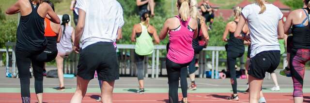 Initiation zumba en extérieur