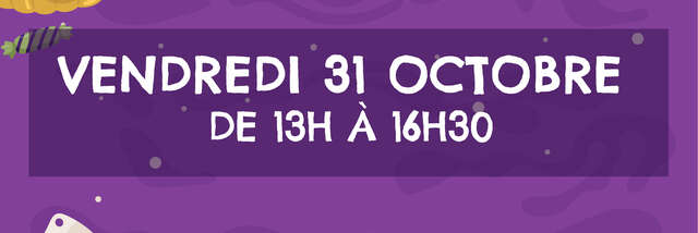 Après-midi d'Halloween au village !