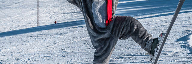 Pot de bienvenue à ski