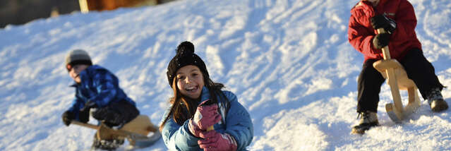 Haribo kids snow : initiation au paret, luge traditionnelle