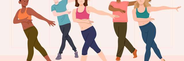 Cours de danse en ligne avec Montriond s'active