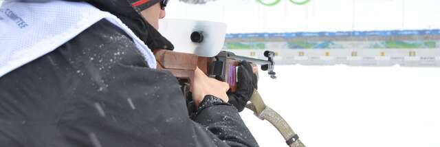Découverte biathlon au clair de lune