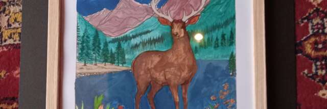 Atelier créatif : La montagne, plaisir des sens. Peinture à l'aquarelle