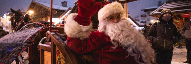 Le Père Noël habite aux Gets