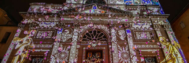 Noël des Alpes : illuminations des bâtiments historiques