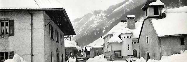 Le village de La Chapelle d'Abondance