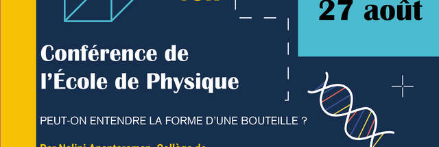 Conférence de l'École de Physique des Houches