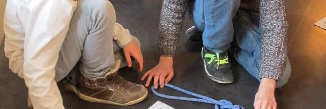 Atelier les p'tits curieux : quel sac de noeud !