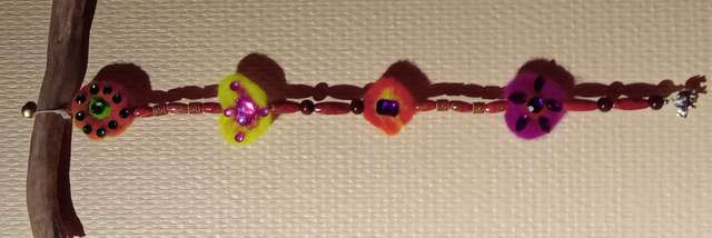 Atelier créatif : Guirlande de sujets en laine feutrée