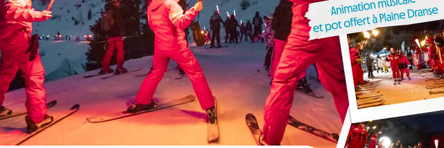 Charity torchlight descent - Les P'tits Flambeaux