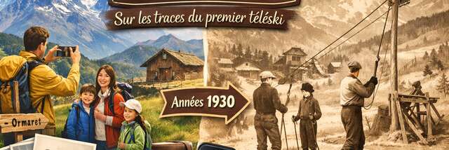 Randojeu - Combloux 1935 : sur les traces du premier téléski