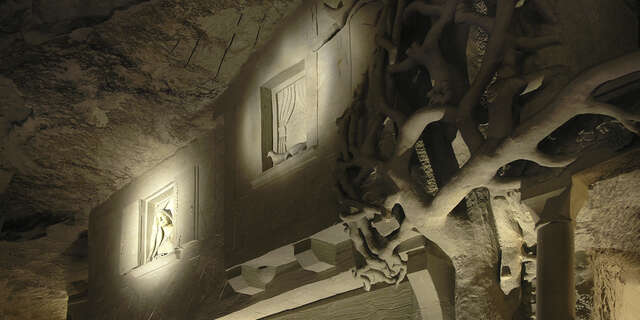 Cave des Roches Champignonnière, ville souterraine
