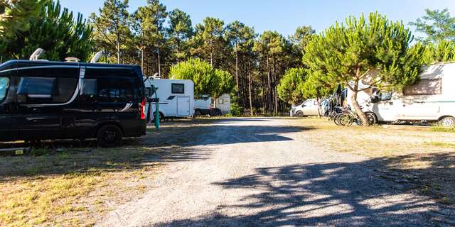 Aire de camping-cars de Saint-Girons Plage