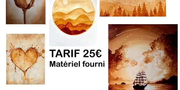 Atelier Garance | "Peinture au Café"