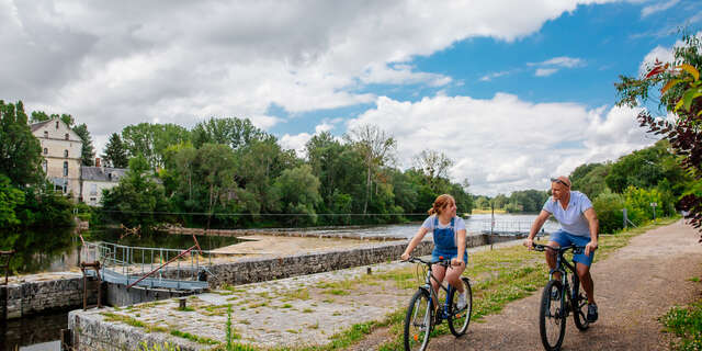Le Cher à vélo... de Montrichard jusqu'à Chenonceau