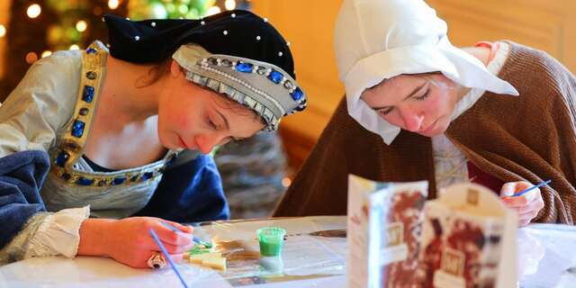 Noël à Chambord - Ateliers peinture sur chocolat