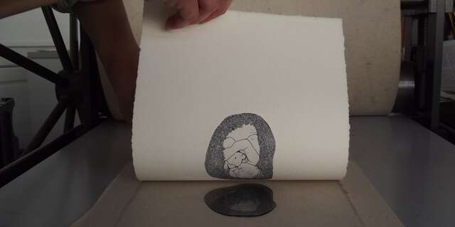 Initiation à la gravure à l'atelier 2bis