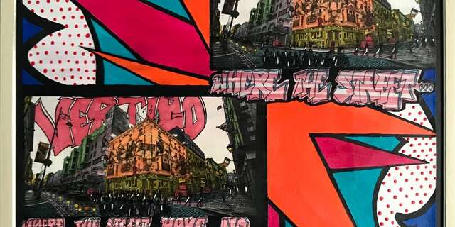 Exposition de Vincils "Under the bridge" à l'Office de Tourisme Maine Saosnois