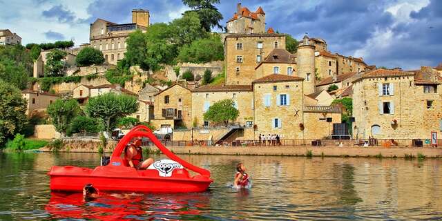 Copeyre - Base de Puy-l'Evêque - Pédalo et bateaux