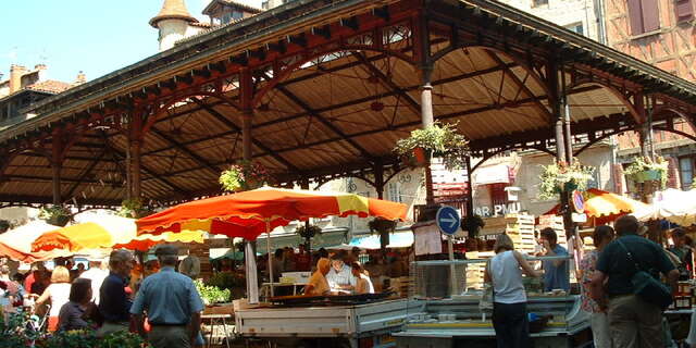 Marché à Figeac