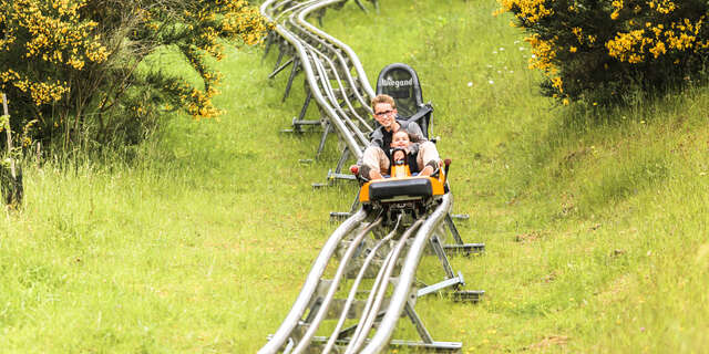 Luge sur rails chez Normandie Luge au Viaduc de la Souleuvre