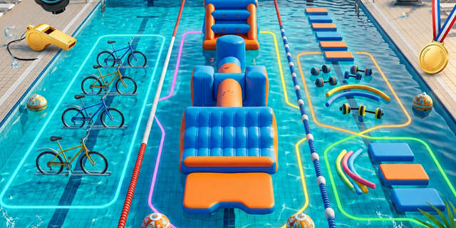 Pool party : les Olympiades