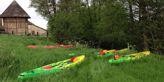 Canoë-kayak sur La Touques : Saint-Hippolyte/Lisieux (1 heure)