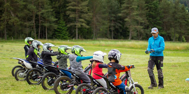 Initiation moto sur le Haut-Lignon