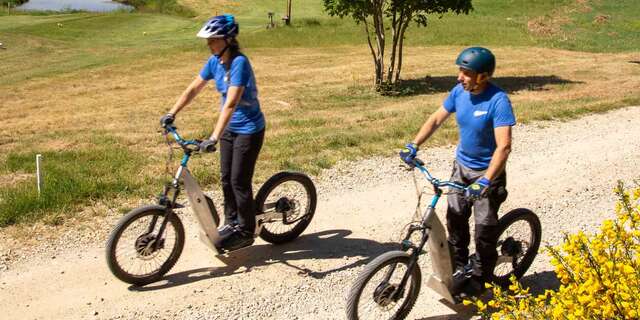 Balade en trottinette électrique