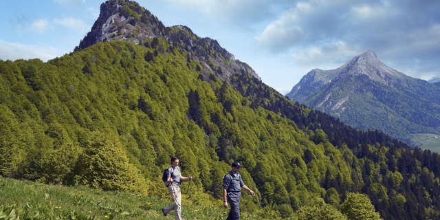 La Galoppaz en boucle par la combe Servenne