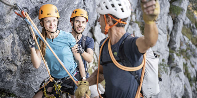 Via Ferrata : séance collective