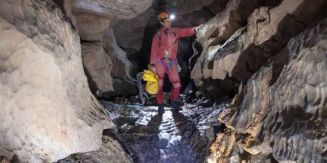 grotte de Vicdessos avec Vertikarst