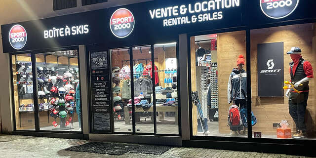 Boîte à Skis - Sport 2000 - Location et Matériel