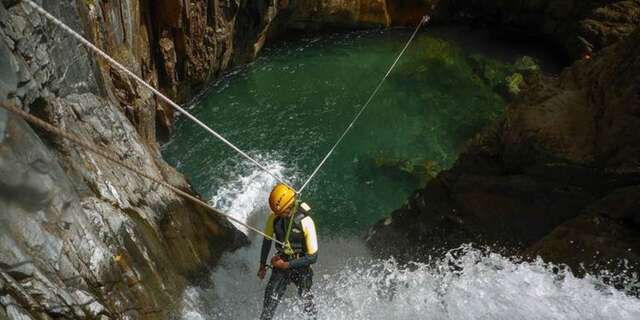 Canyon d'Argensous with Adret Canyon