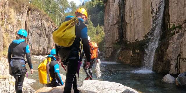 Canyoning avec Ariège Évasion