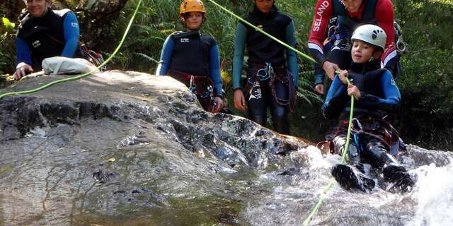 Marc's canyoning with the Bureau des Guides