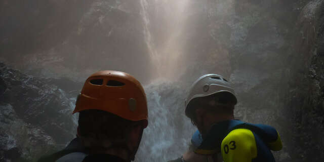Hot water canyon with Adret Canyon