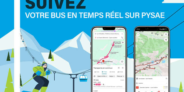 Ligne de bus Le Grand-Bornand - Saint-Jean-de-Sixt - La Clusaz