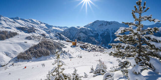 Domaine skiable d'Orcières Merlette 1850