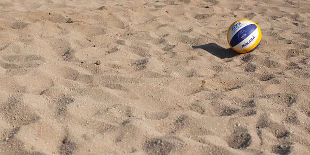 Terrain de beach-volley