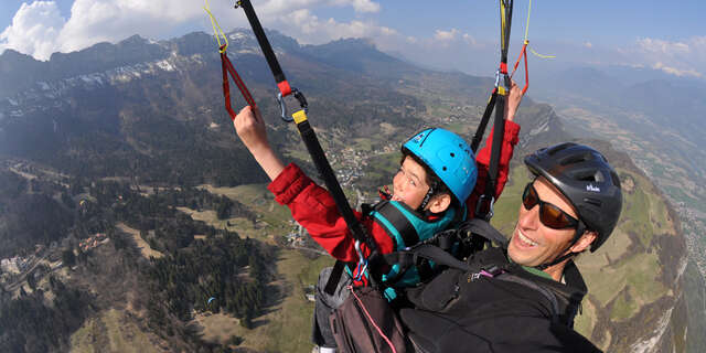 Stages et baptêmes parapente