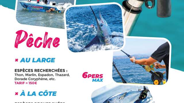 Sortie pêche à la côte (Carib Evasion)