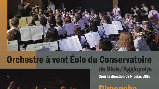 Concert du Centennial HS Orchestra et de Eole du Conservatoire de Blois