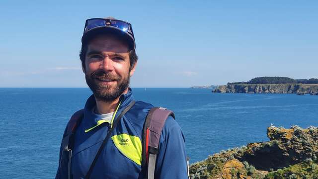 Mewen Bauchy, accompagnateur-animateur de randonnée