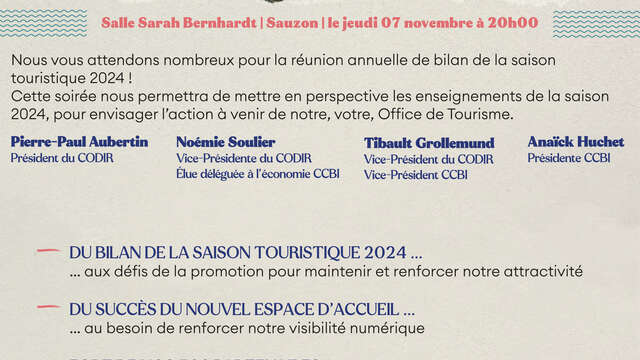 Réunion de bilan de saison