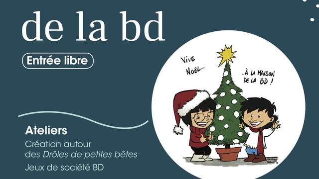 Noël à la Maison de la BD