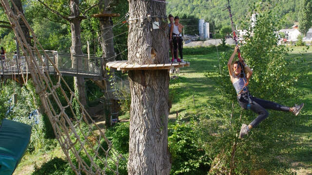 PARCOURS ACROBATIQUE CÉVENNES ÉVASION