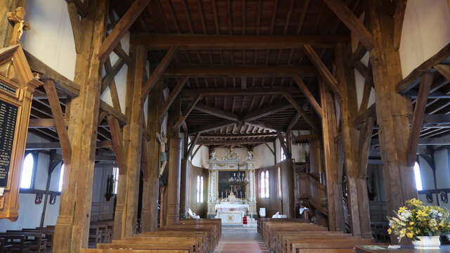 Circuit des églises à pans de bois et vitraux du XVIe siècle