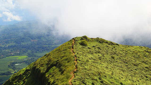 Mount Pelée by the Aileron