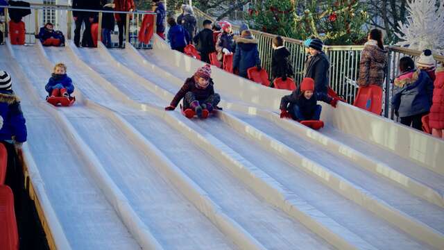 Patinoire et pistes de luge